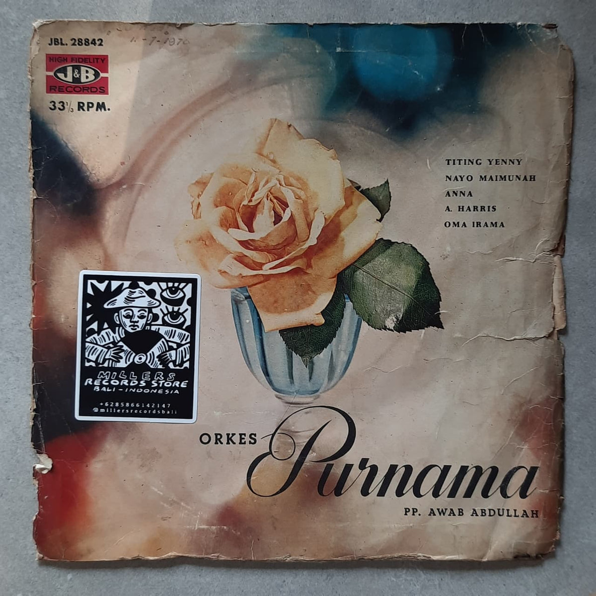 Orkes Purnama Pp. Awab Abdullah – Aku Saudaramu (VINYL / USED)