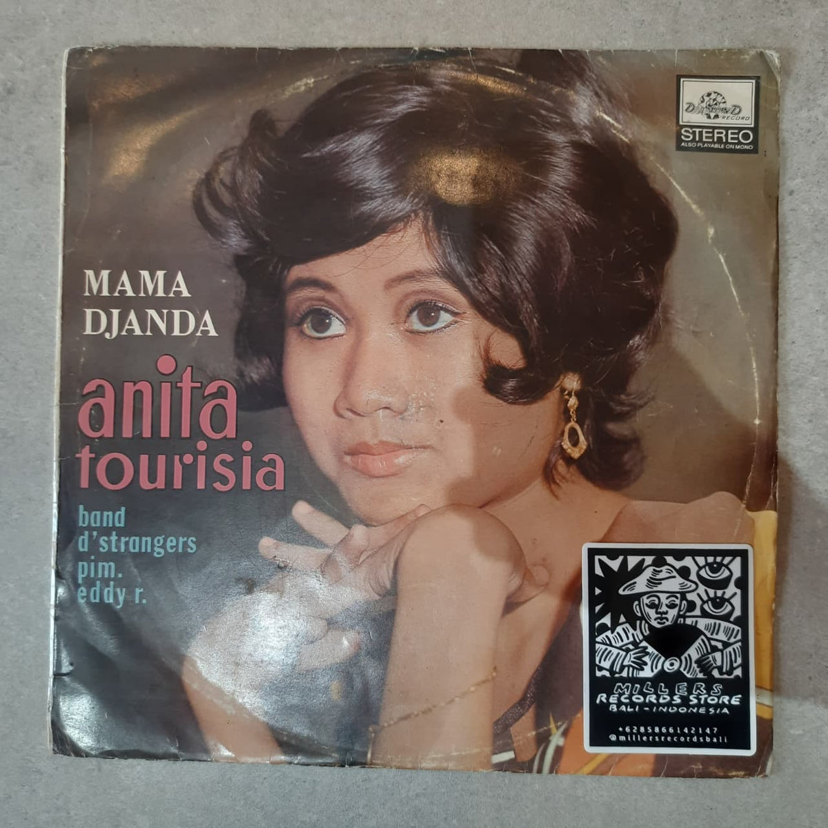 Anita Tourisia, D'Strangers – Mama Djanda (VINYL / USED)