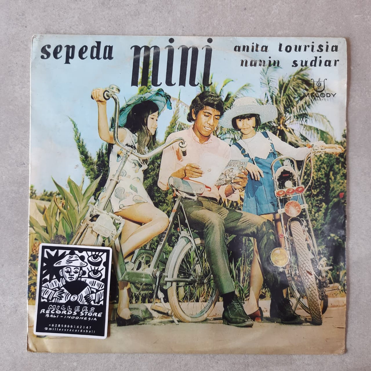 Anita Tourisia, Nanin Sudiar Iringan Band Pantja Nada – Sepeda Mini (VINYL / USED)
