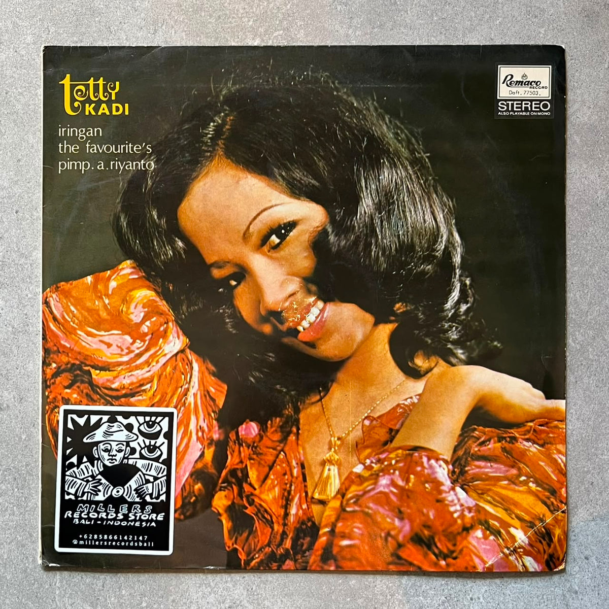 Tetty Kadi – Diriku Berjanji (VINYL / USED)