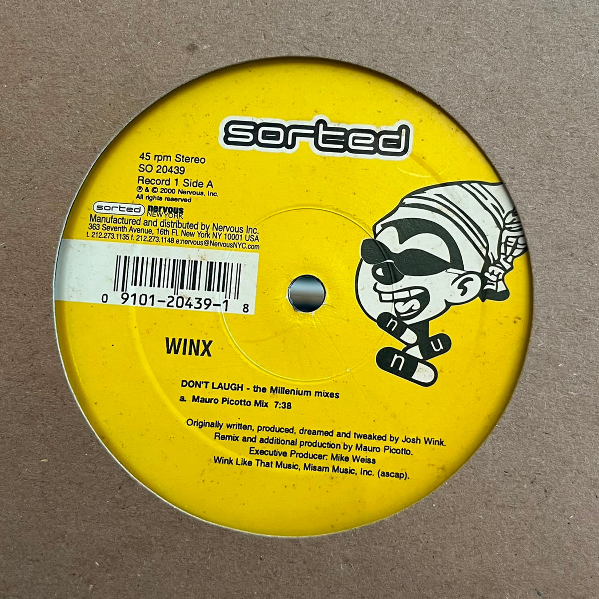Winx – Don't Laugh (The Millenium Mixes) (VINYL / USED)