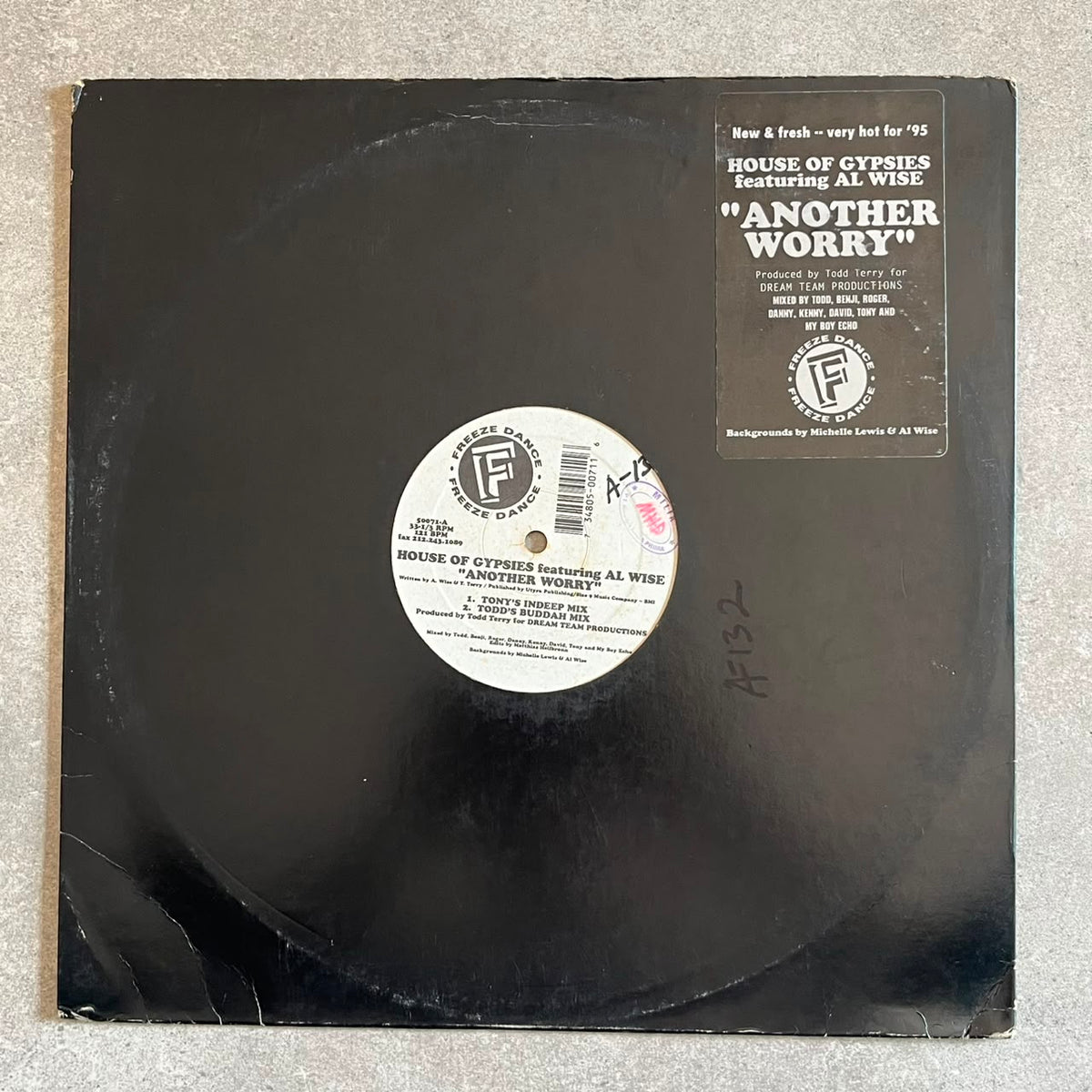 House Of Gypsies Featuring Al Wise – Another Worry (VINYL / USED)