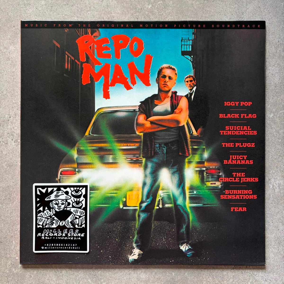 Various – Repo Man (Music From The Original Motion Picture Soundtrack) (VINYL / USED)