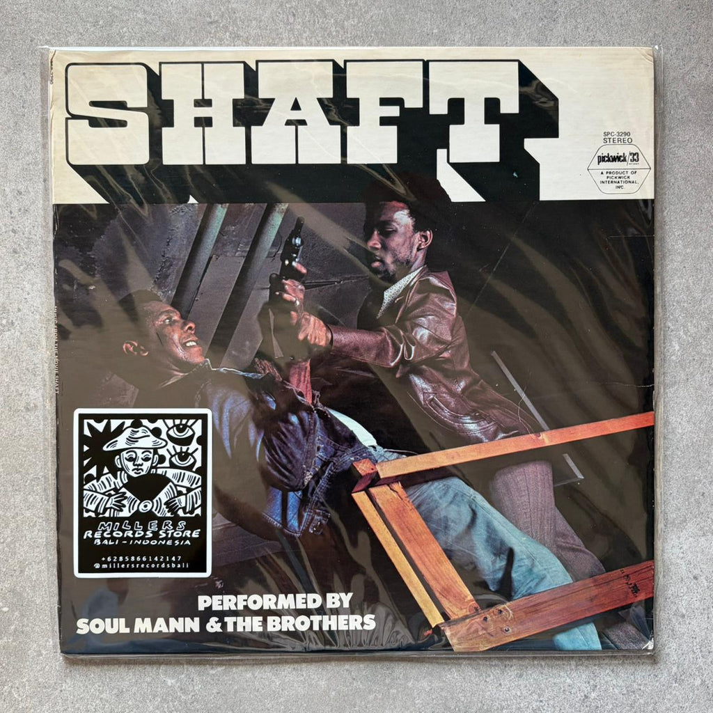 Soul Mann & The Brothers – Shaft Musique du film Les Nuits Rouges De Harlem (VINYL / USED)