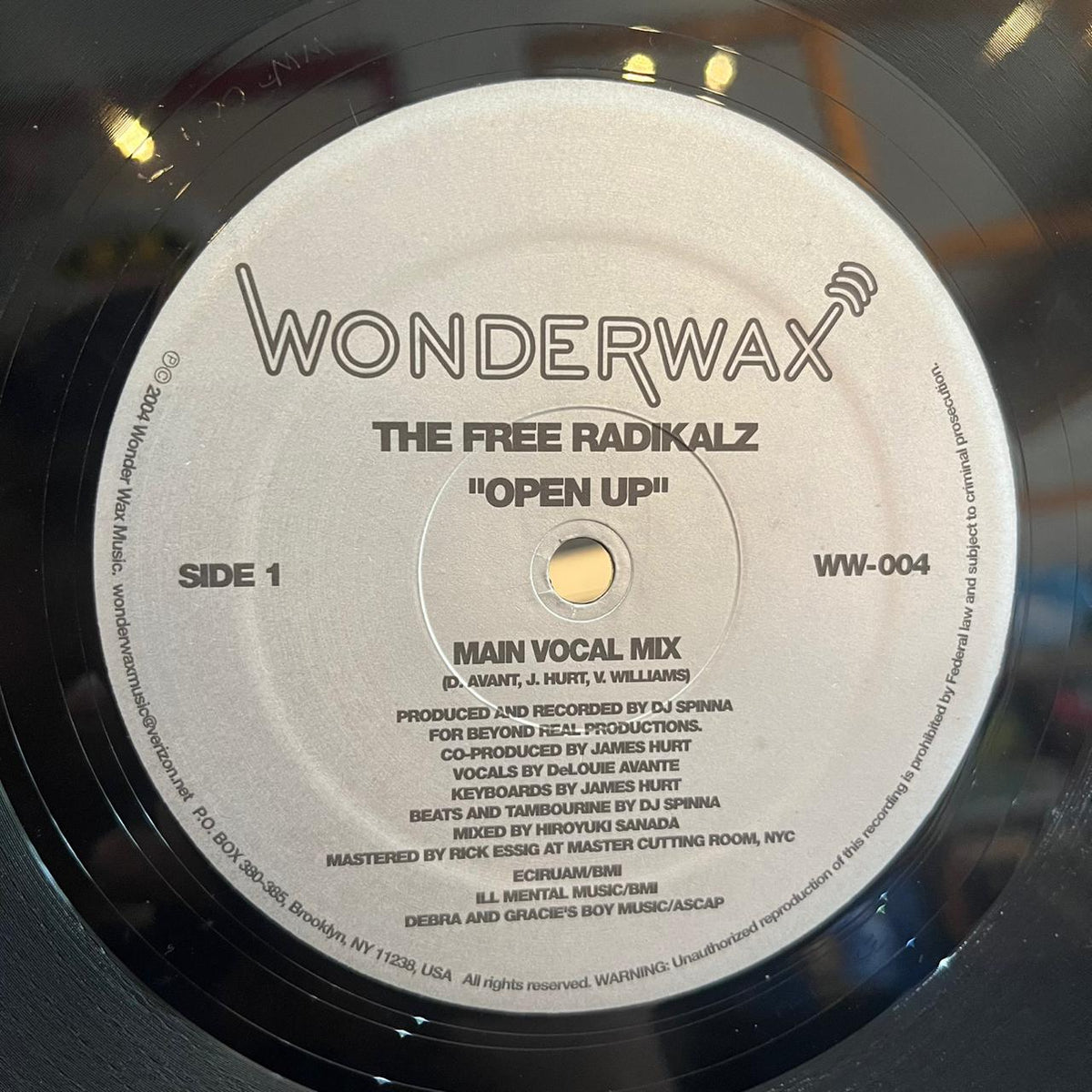 The Free Radikalz – Open Up (VINYL / USED)