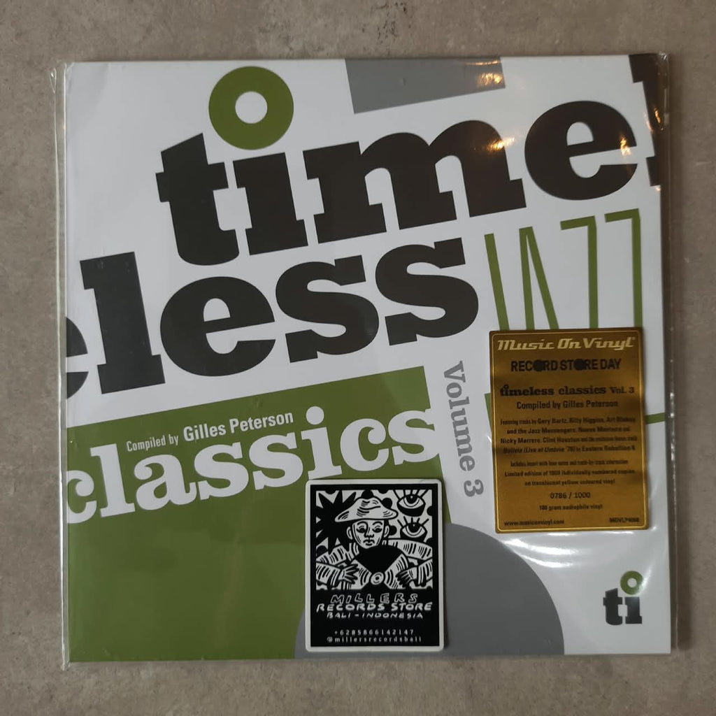 Various Artists – Timeless Jazz Classics Volume 3 (Compiled by Gilles Peterson) (VINYL / NEW SEALED)
