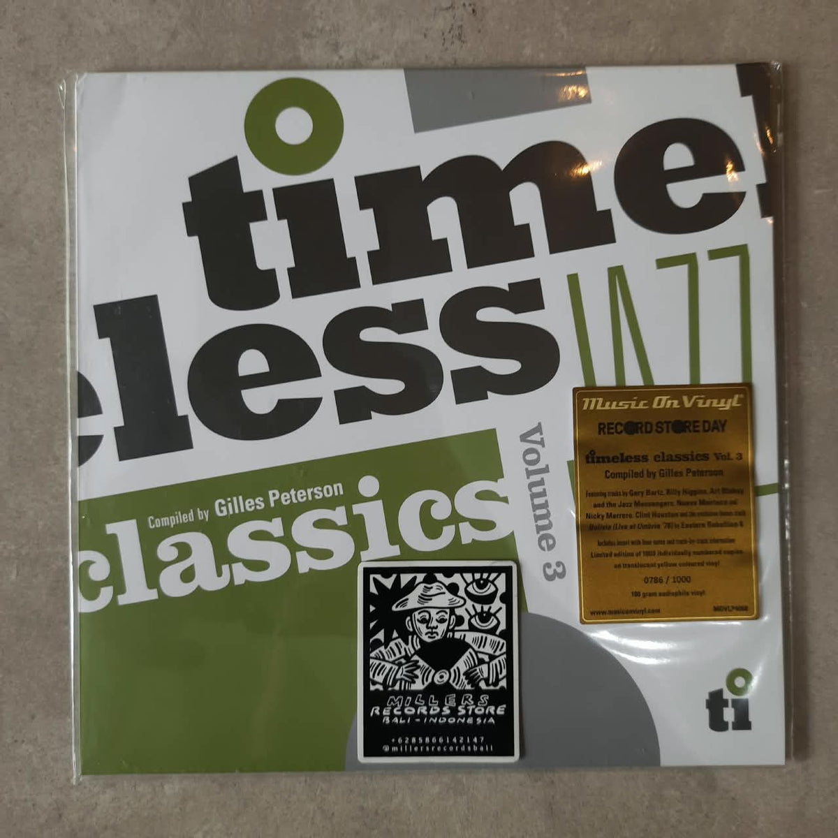 Various Artists – Timeless Jazz Classics Volume 3 (Compiled by Gilles Peterson) (VINYL / NEW SEALED)