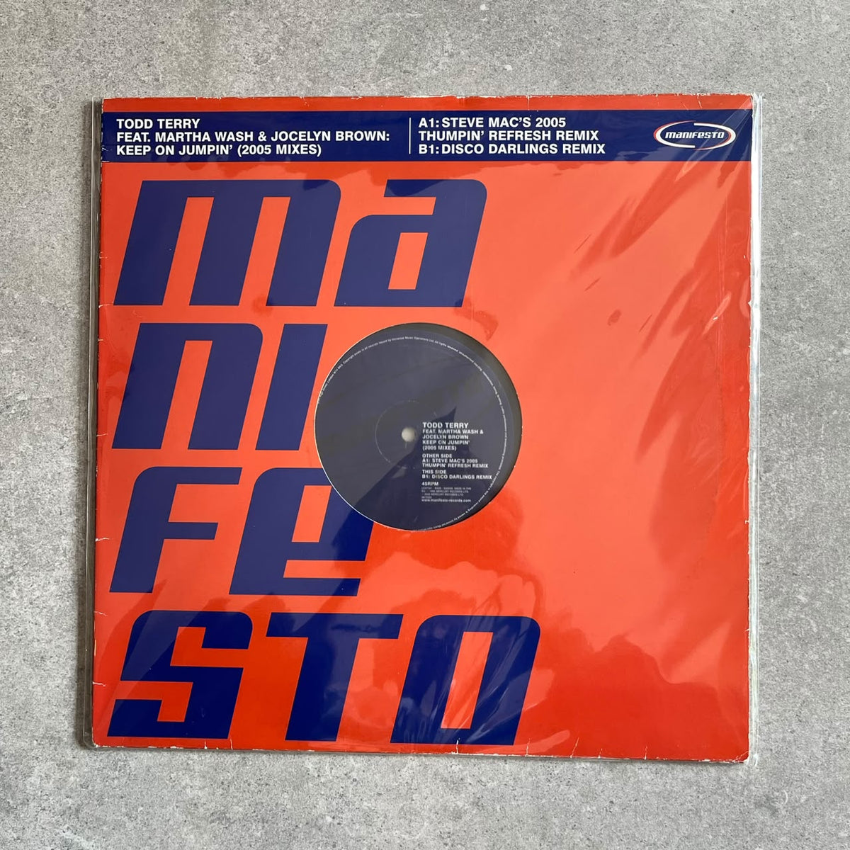 Todd Terry – Keep On Jumpin' (2005 Mixes) (VINYL / USED)