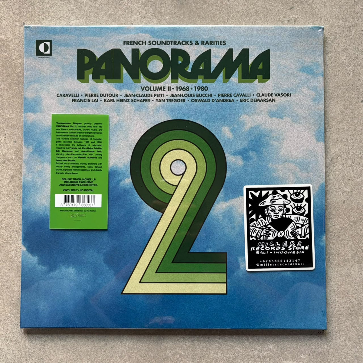 Various – Panorama Volume II (French Soundtracks & Rarities 1968-1980) (VINYL / NEW)