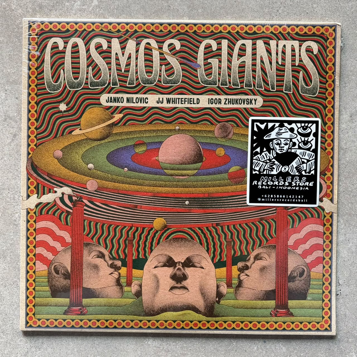 Janko Nilovic, JJ Whitefield, Igor Zhukovsky – Cosmos Giants (VINYL / NEW)