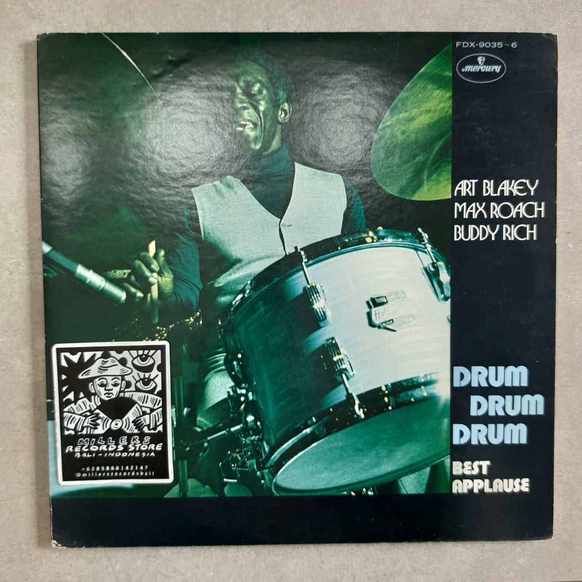 Art Blakey, Max Roach, Buddy Rich – Drum Drum Drum / Best Applause (VINYL / USED)