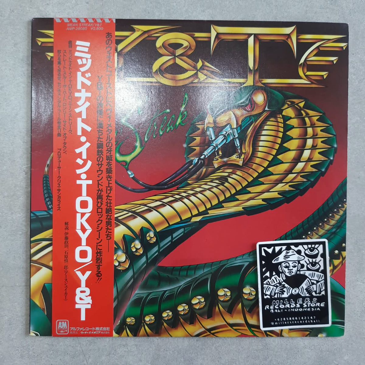Y &amp; T – Mean Streak (VINYL / USED)