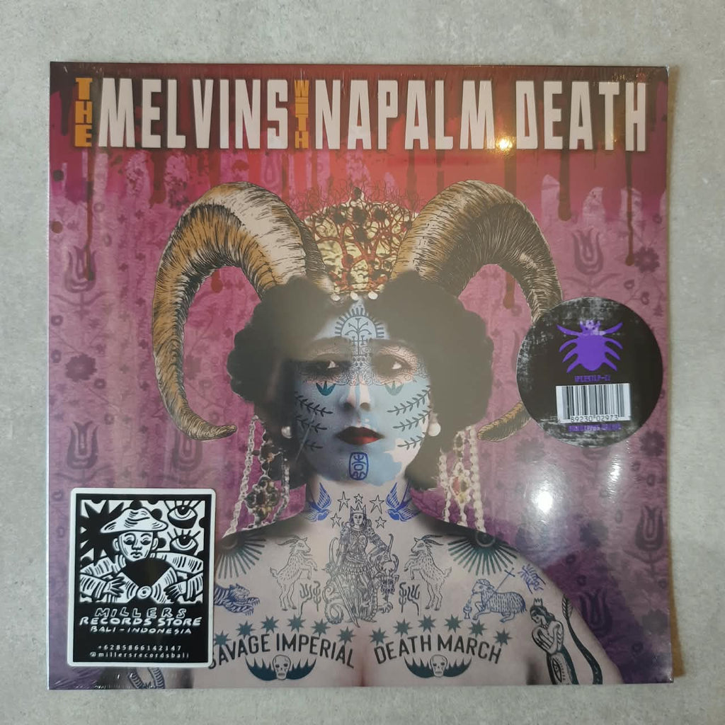 The Melvins With Napalm Death – Savage Imperial Death March (VINYL / NEW SEALED)