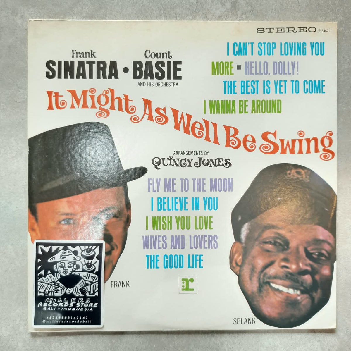 Frank Sinatra, Count Basie And His Orchestra , Arrangements By Quincy Jones – It Might As Well Be Swing (VINYL/USED)