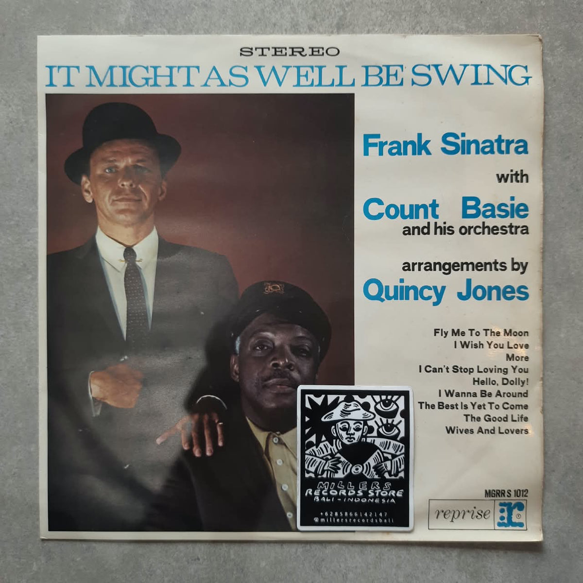 Frank Sinatra with Count Basie And His Orchestra – It Might As Well Be Swing (VINYL / USED)