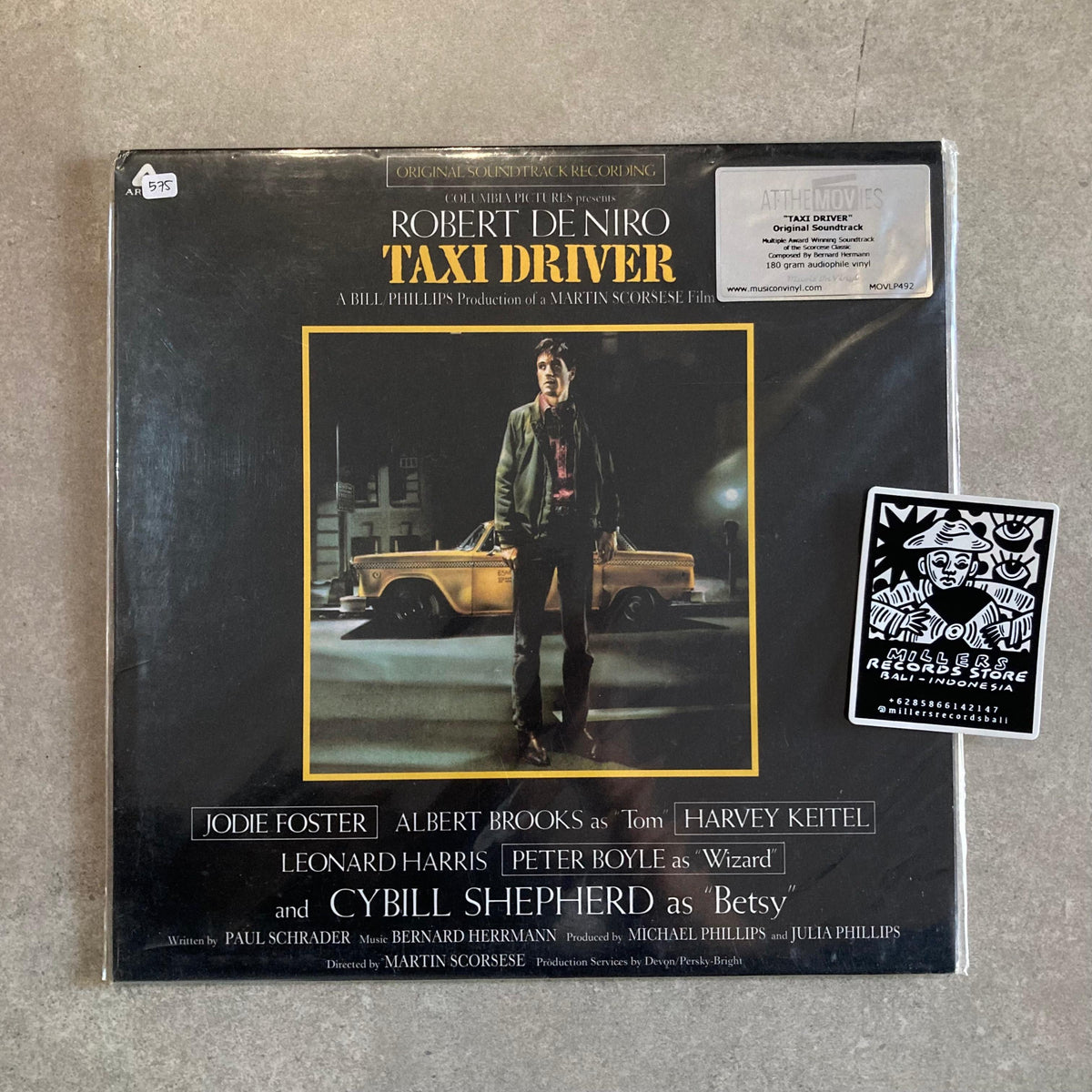 Bernard Herrmann – Taxi Driver (Original Soundtrack Recording) (VINYL/USED)