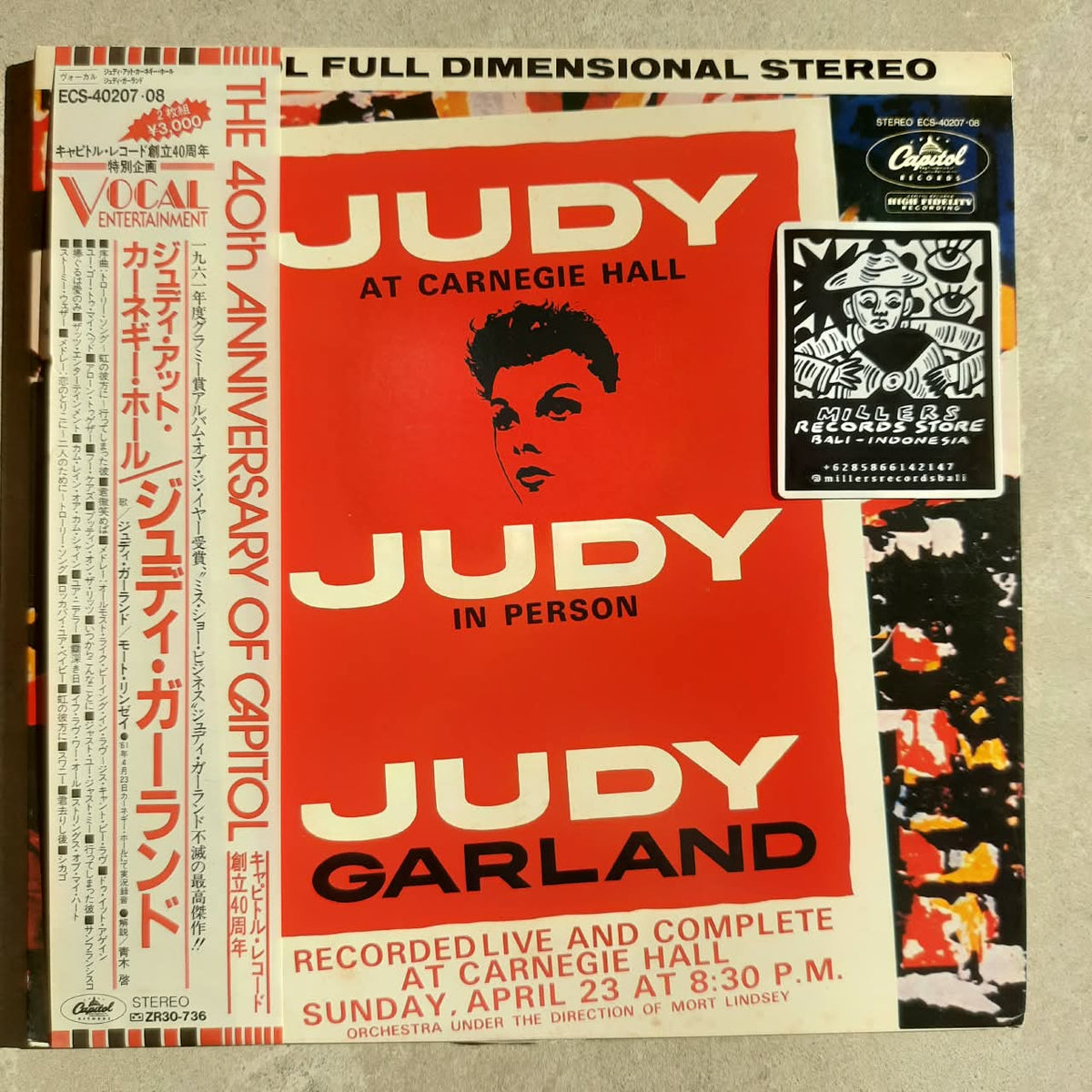 Judy Garland – Judy At Carnegie Hall - Judy In Person (VINYL / USED)