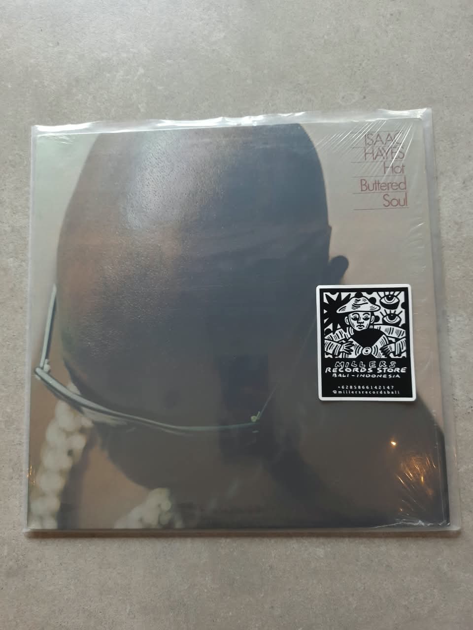 Isaac Hayes - Hot Buttered Soul album cover (VINYL/USED)