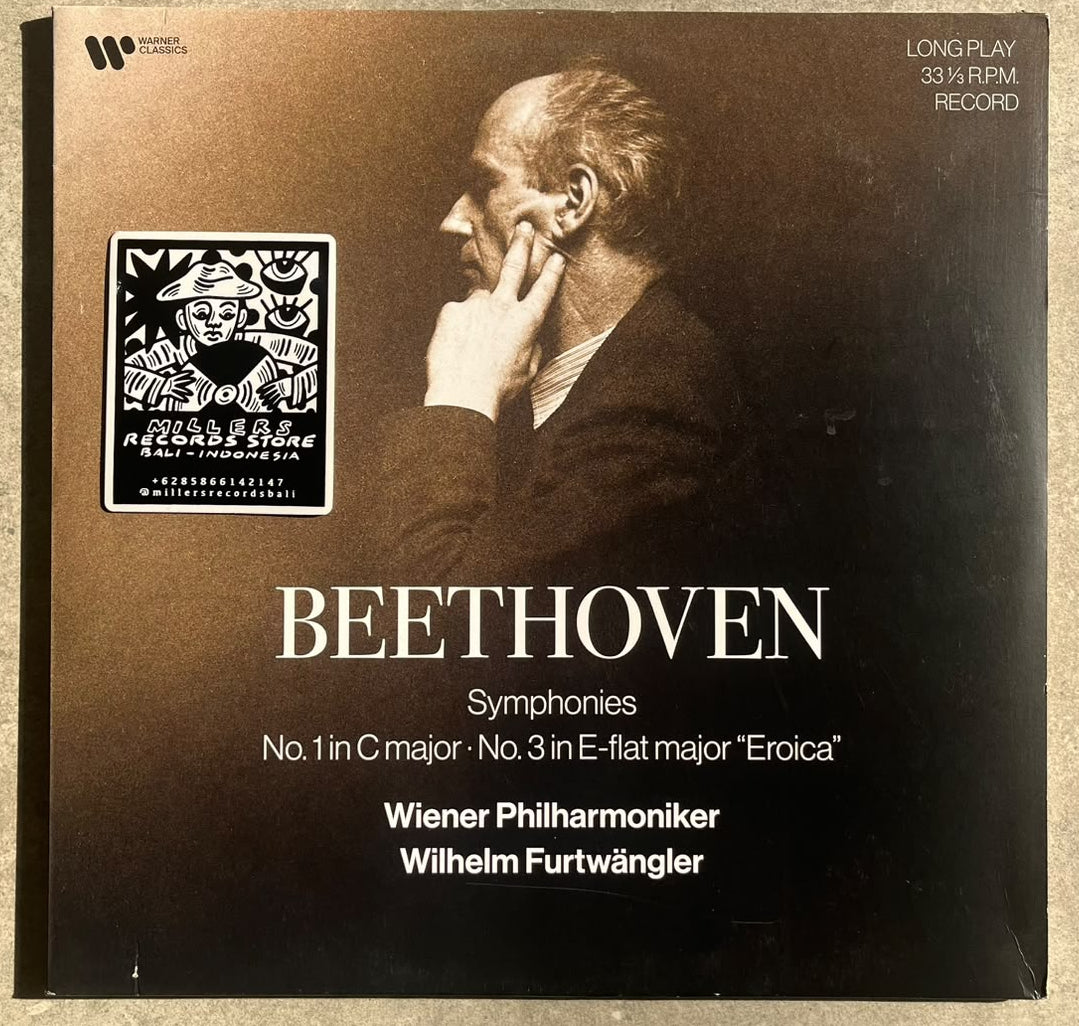 Wiener Philharmoniker, Wilhelm Furtwängler / Beethoven – Symphonies Nos.1 & 3 (VINYL/USED)