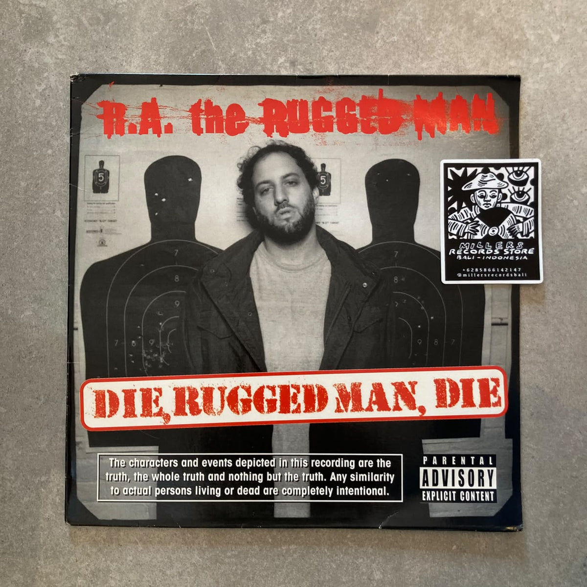 R.A. The Rugged Man – Die, Rugged Man, Die (VINYL/USED)