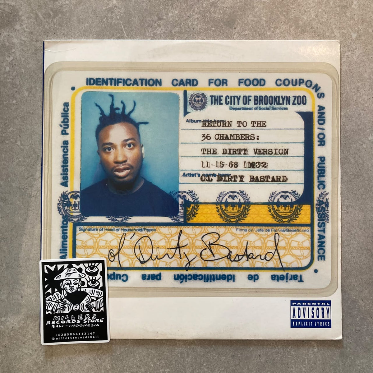 Ol' Dirty Bastard – Return To The 36 Chambers: The Dirty Version (VINYL/USED)