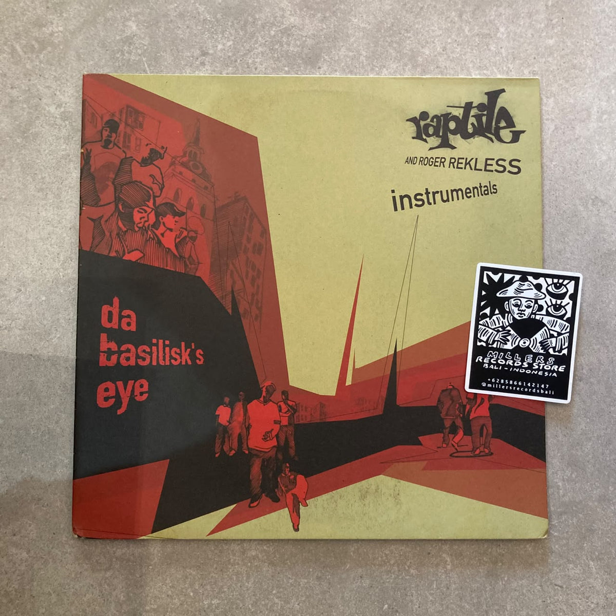Raptile And Roger Rekless – Da Basilisk's Eye (VINYL/USED)