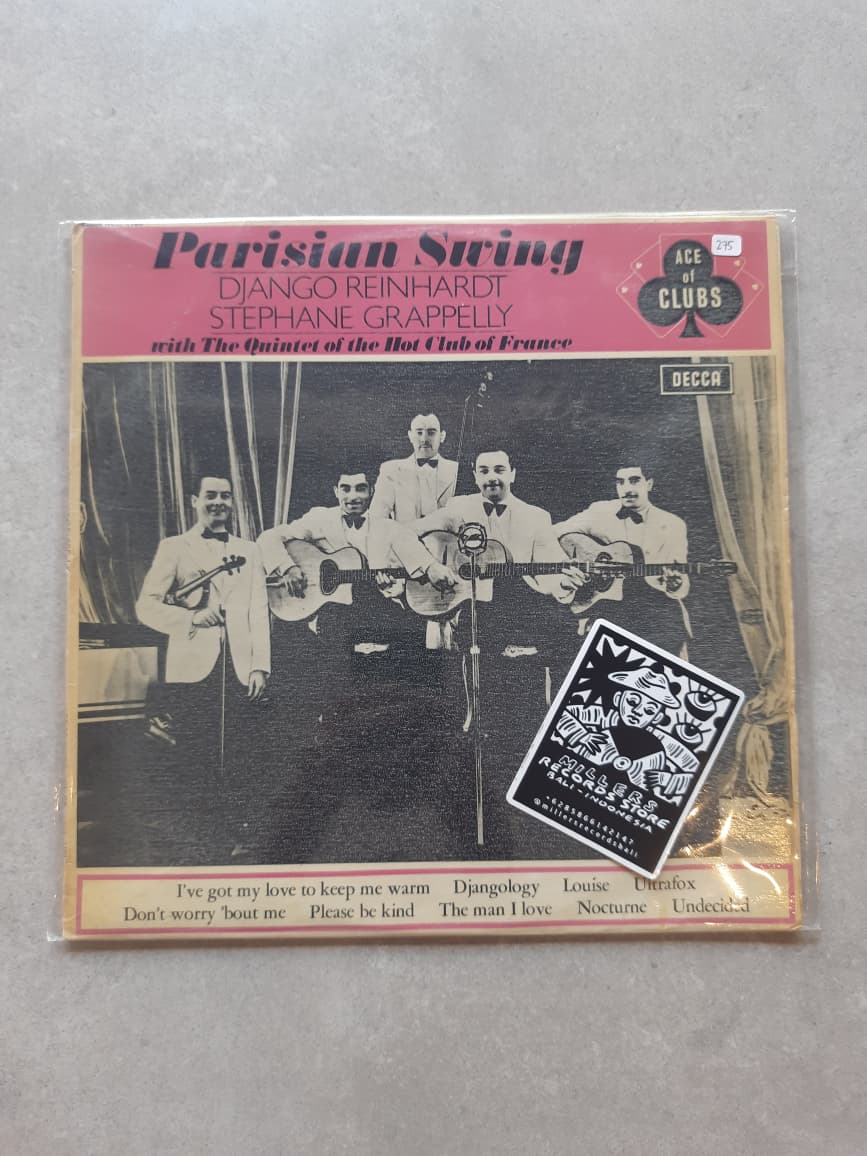 Django Reinhardt, Stephane Grappelly With The Quintet Of The Hot Club Of France – Parisian Swing (VINYL/USED)