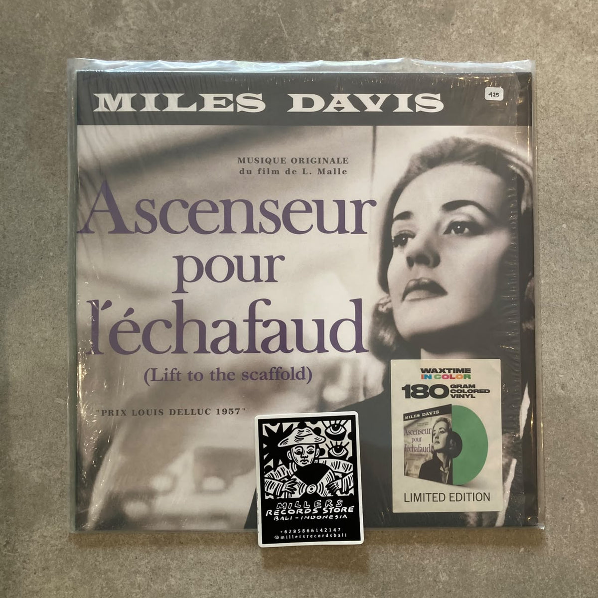 Miles Davis – Ascenseur Pour L'Échafaud (Lift To The Scaffold) (VINYL/USED)
