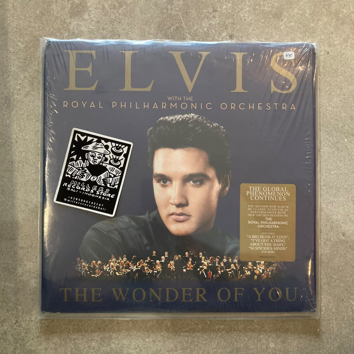 Elvis With The Royal Philharmonic Orchestra – The Wonder Of You (VINYL/USED)