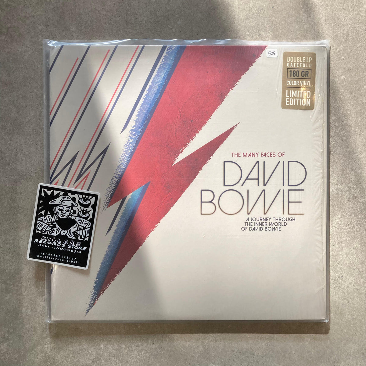 Various Artists – The Many Faces Of David Bowie - A Journey Through The Inner World Of David Bowie (VINYL/USED)