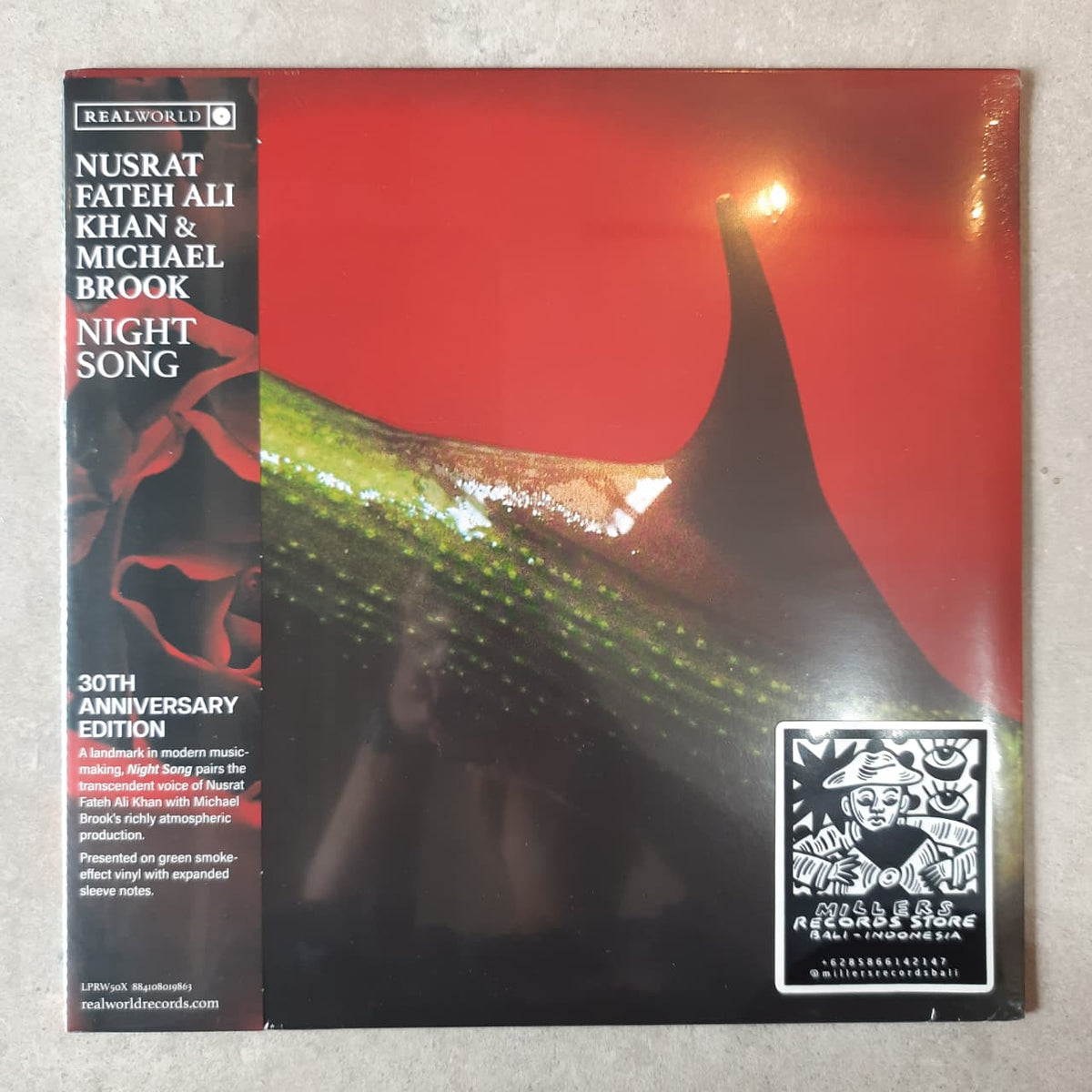 Nusrat Fateh Ali Khan & Michael Brook – Night Song (VINYL/NEW)