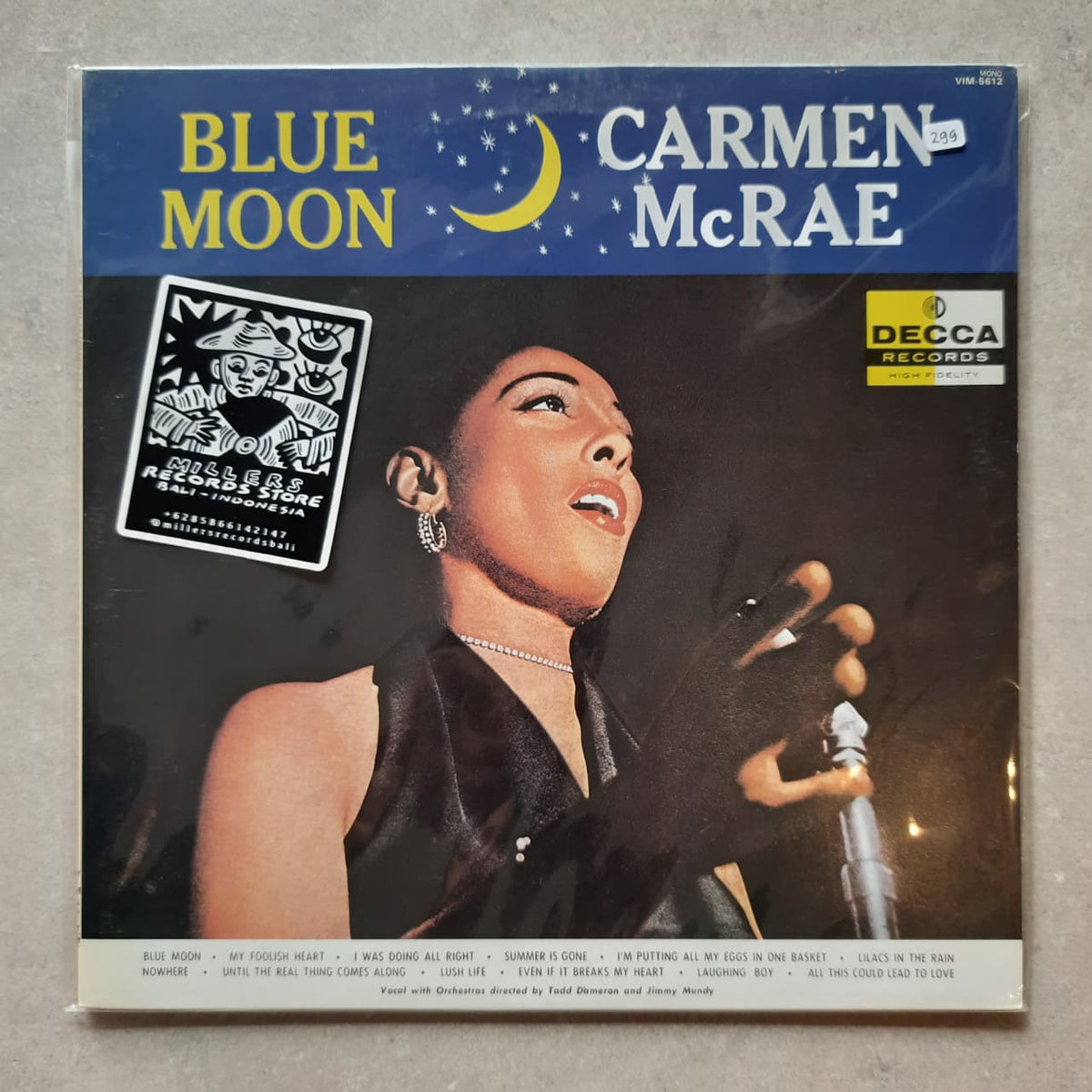 Carmen McRae – Blue Moon (VINYL / USED)