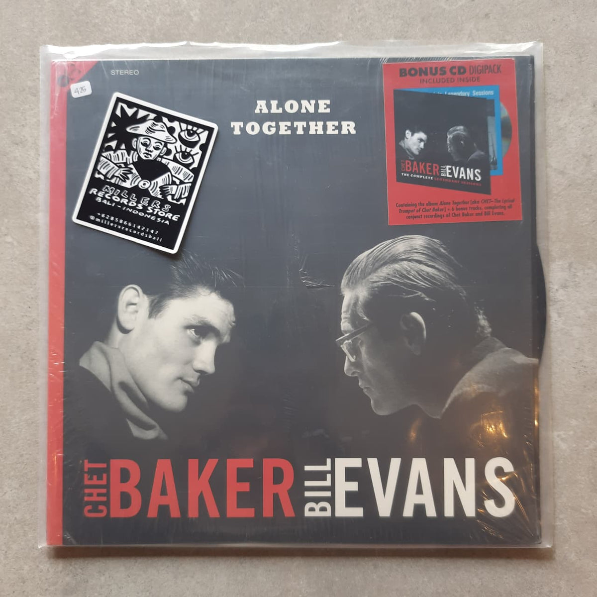 Chet Baker - Bill Evans – Alone Together (VINYL/USED)