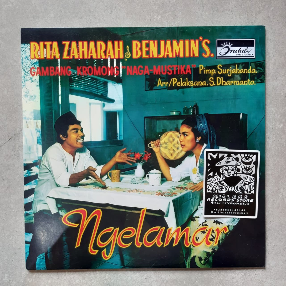 Rita Zaharah & Benjamin S – Ngelamar (VINYL / USED)