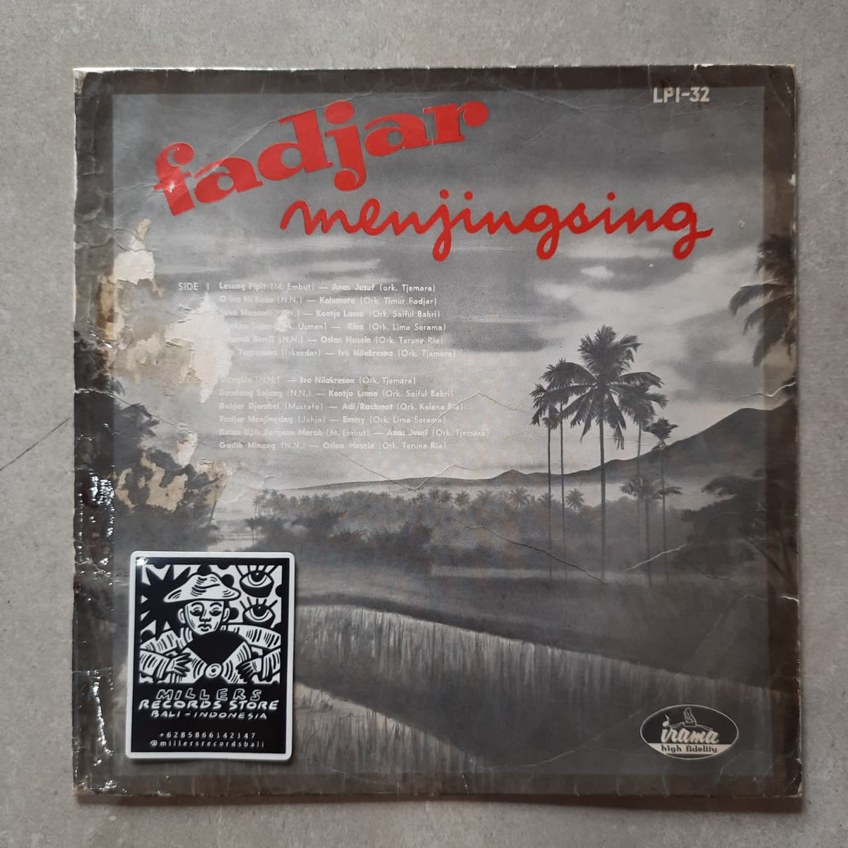 Various – Fadjar Menjingsing (VINYL / USED)
