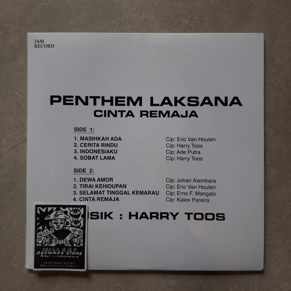 Penthem Laksana – Cinta Remaja (VINYL / USED)