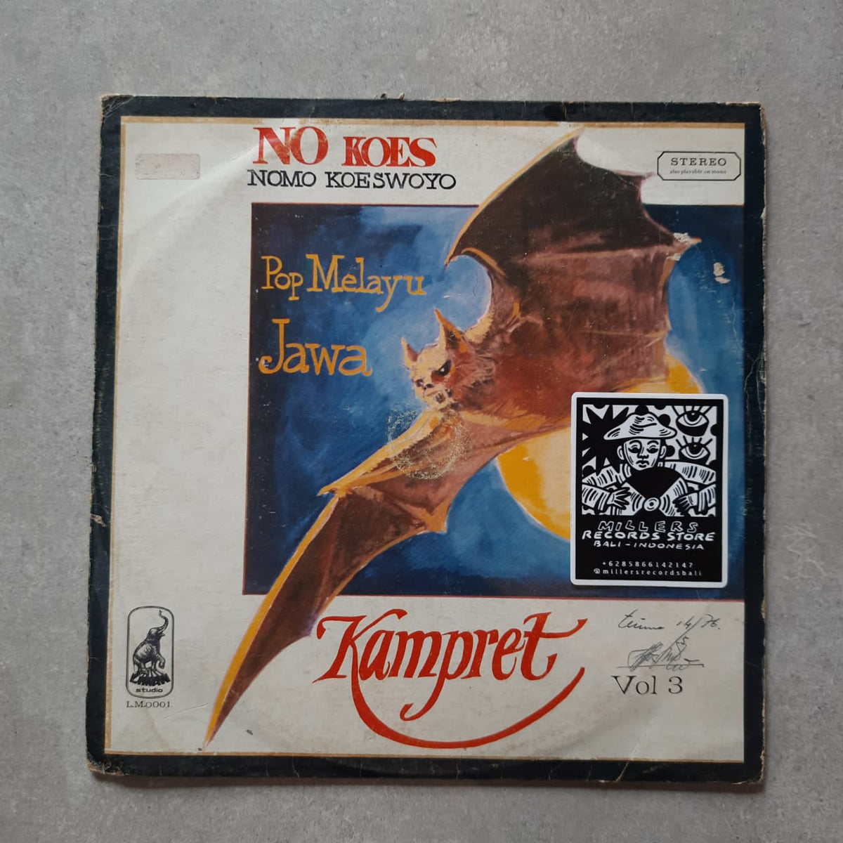 No Koes – Pop Melayu Jawa Vol. 3: Kampret (VINYL / USED)