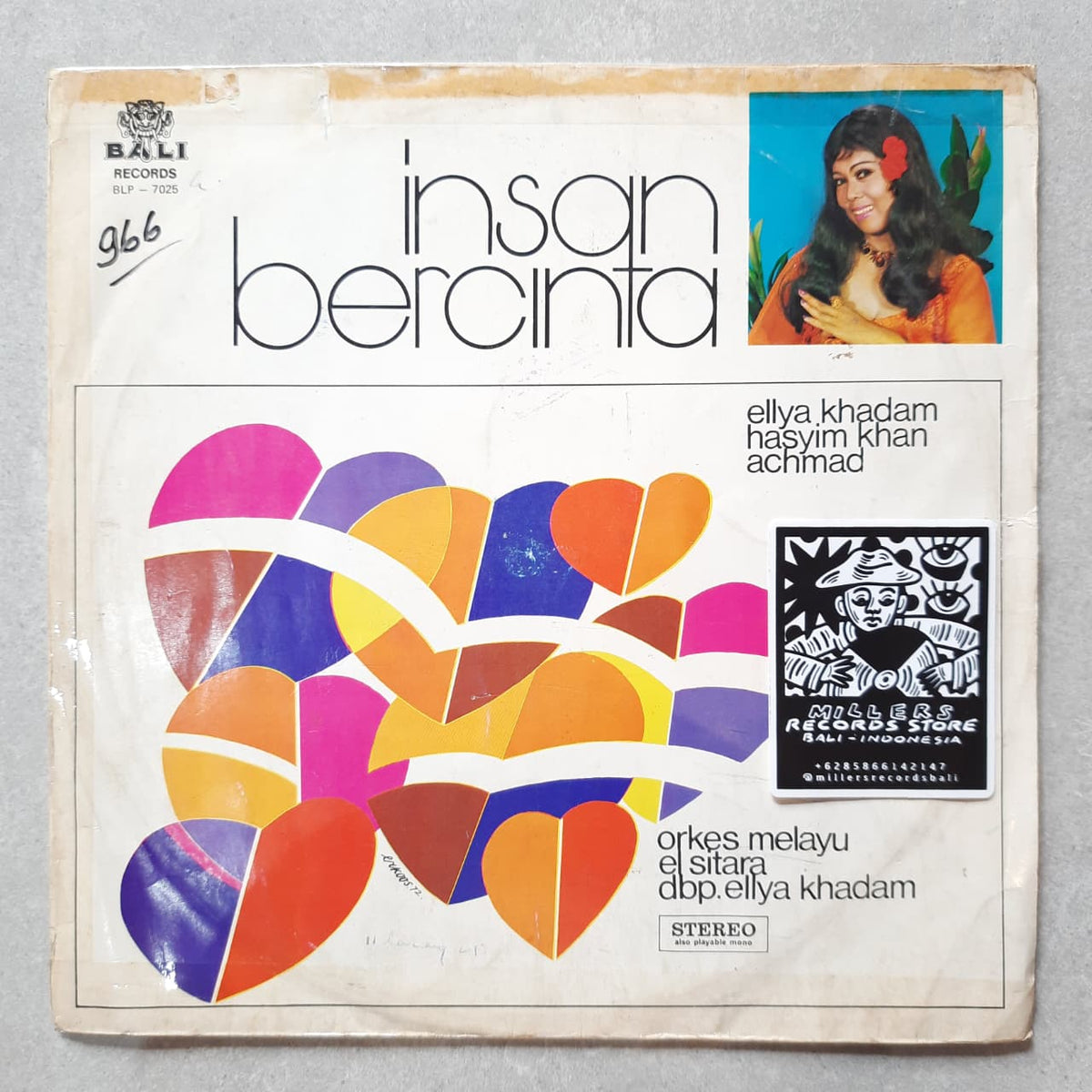Ellya Khadam – Insan Bercinta (VINYL / USED)
