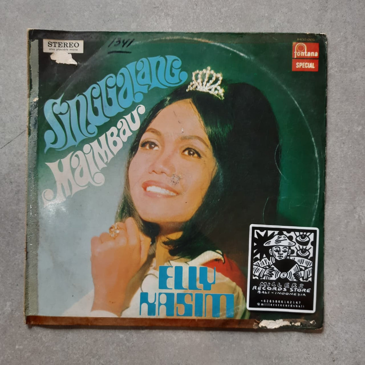 Elly Kasim – Singgalang Maimbau (VINYL / USED)