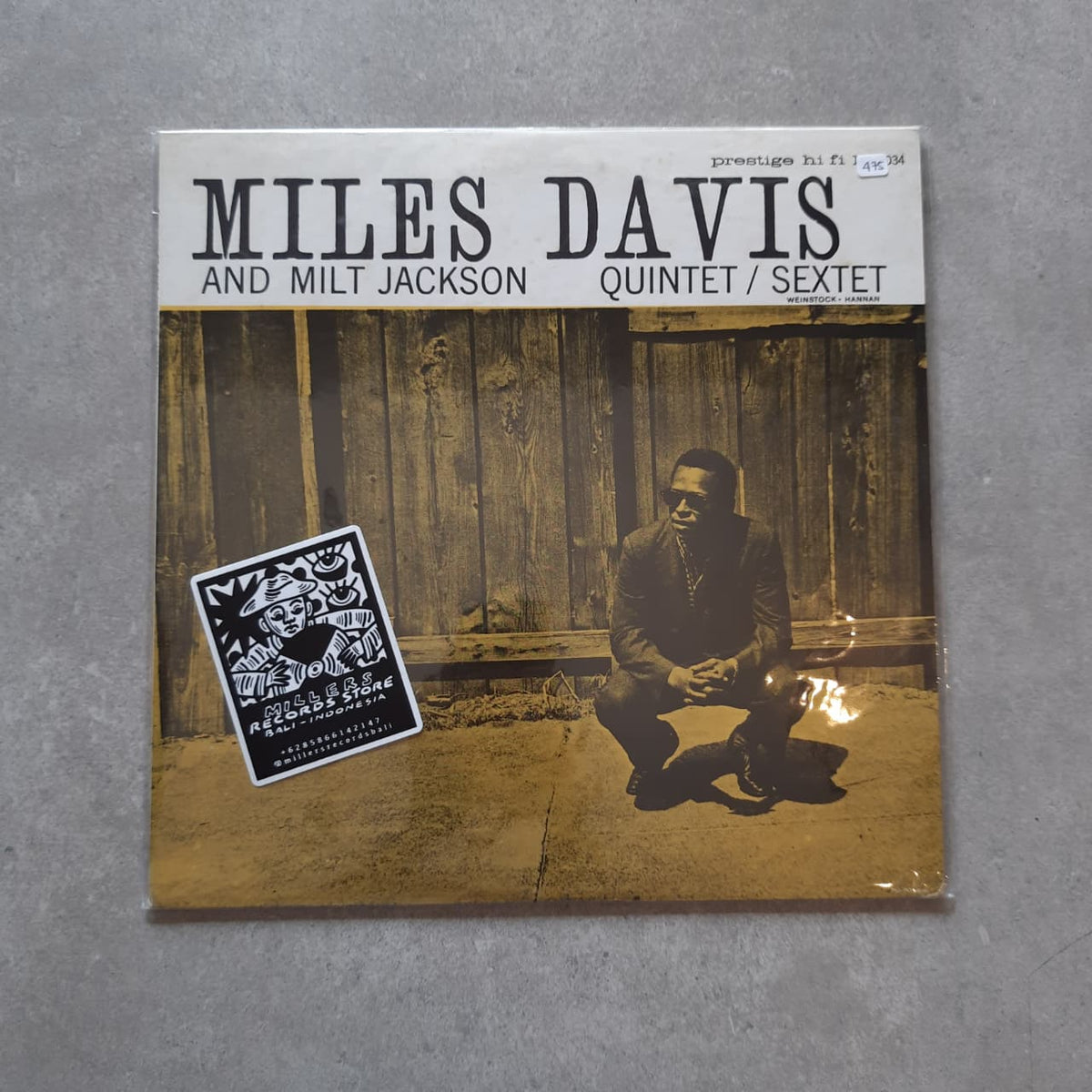 Miles Davis And Milt Jackson – Quintet / Sextet (VINYL / USED)