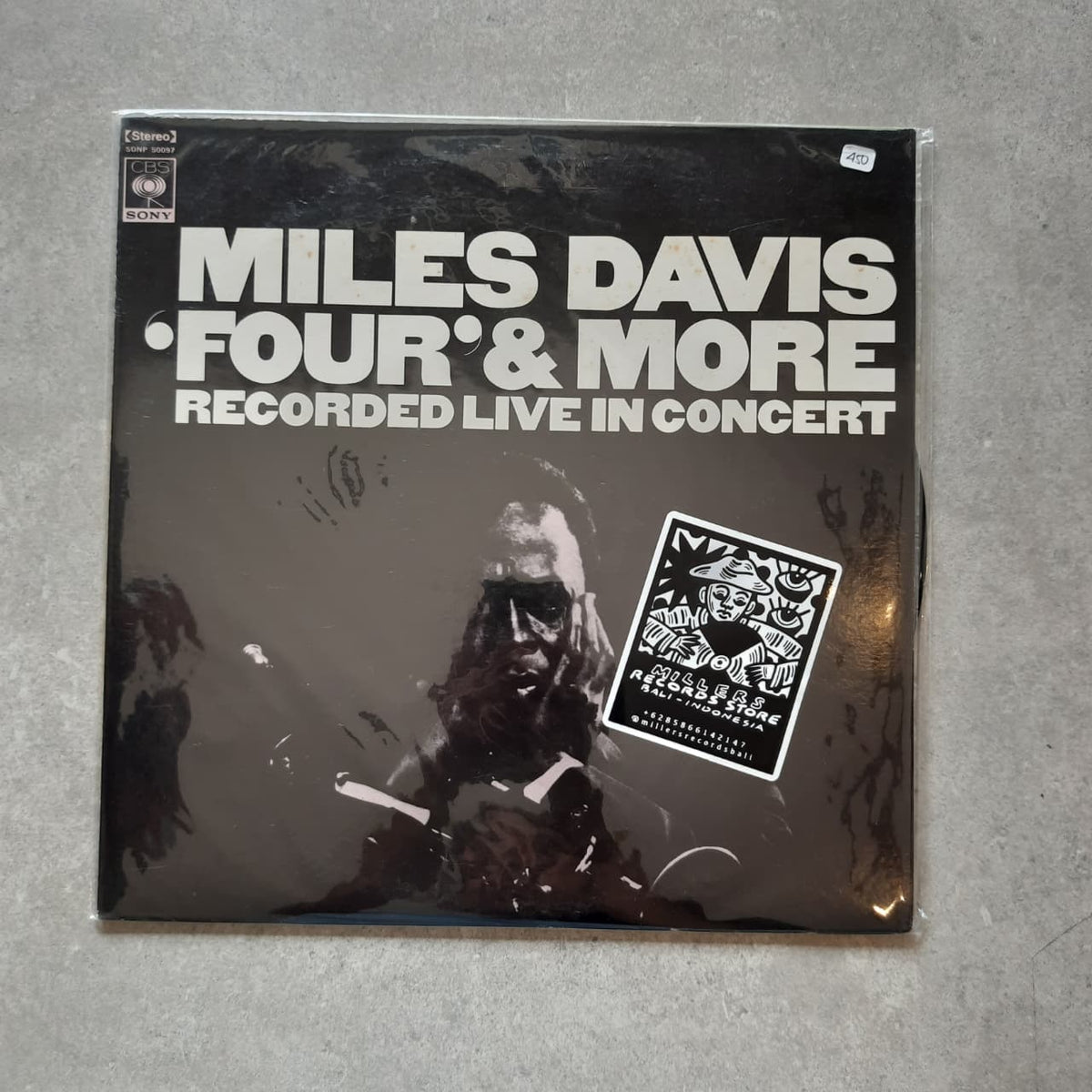 Miles Davis – 'Four' & More - Recorded Live In Concert (VINYL / USED)