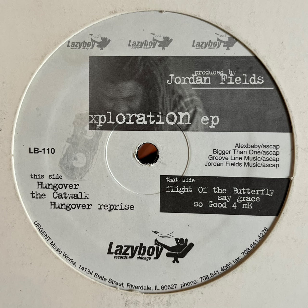 Jordan Fields – Xploration EP (VINYL/USED)