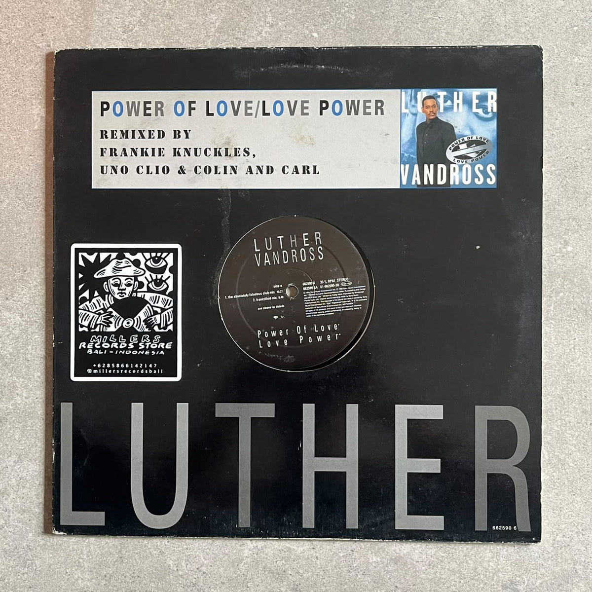 Luther Vandross – Power Of Love / Love Power (VINYL/USED)