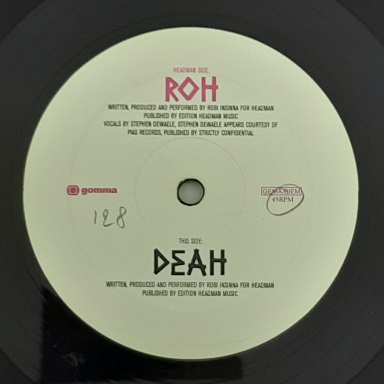 Headman – Roh (Playgroup Remix) (VINYL / USED)