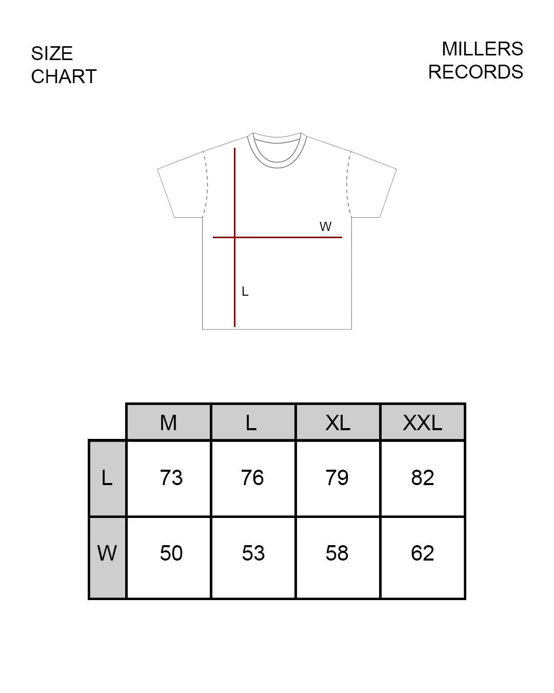 Millers Records X Eka Sudarma Exclusive T-Shirt Brown