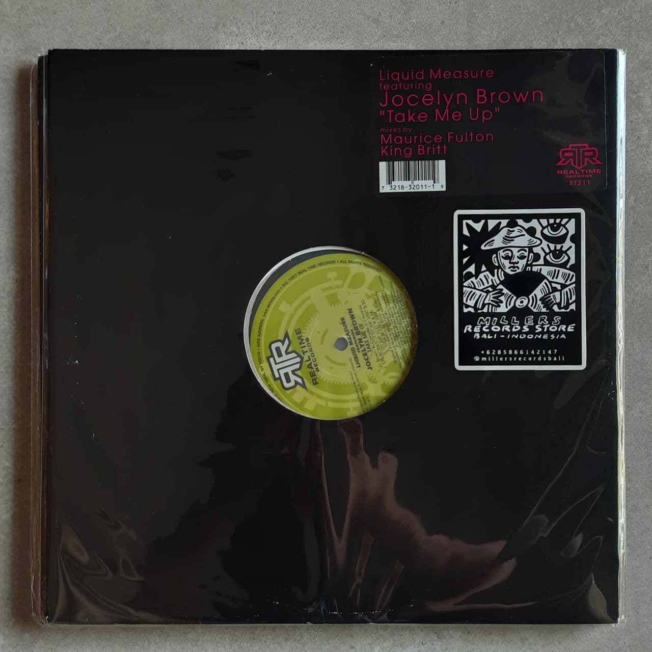 Liquid Measure Featuring Jocelyn Brown – Take Me Up (VINYL / USED)