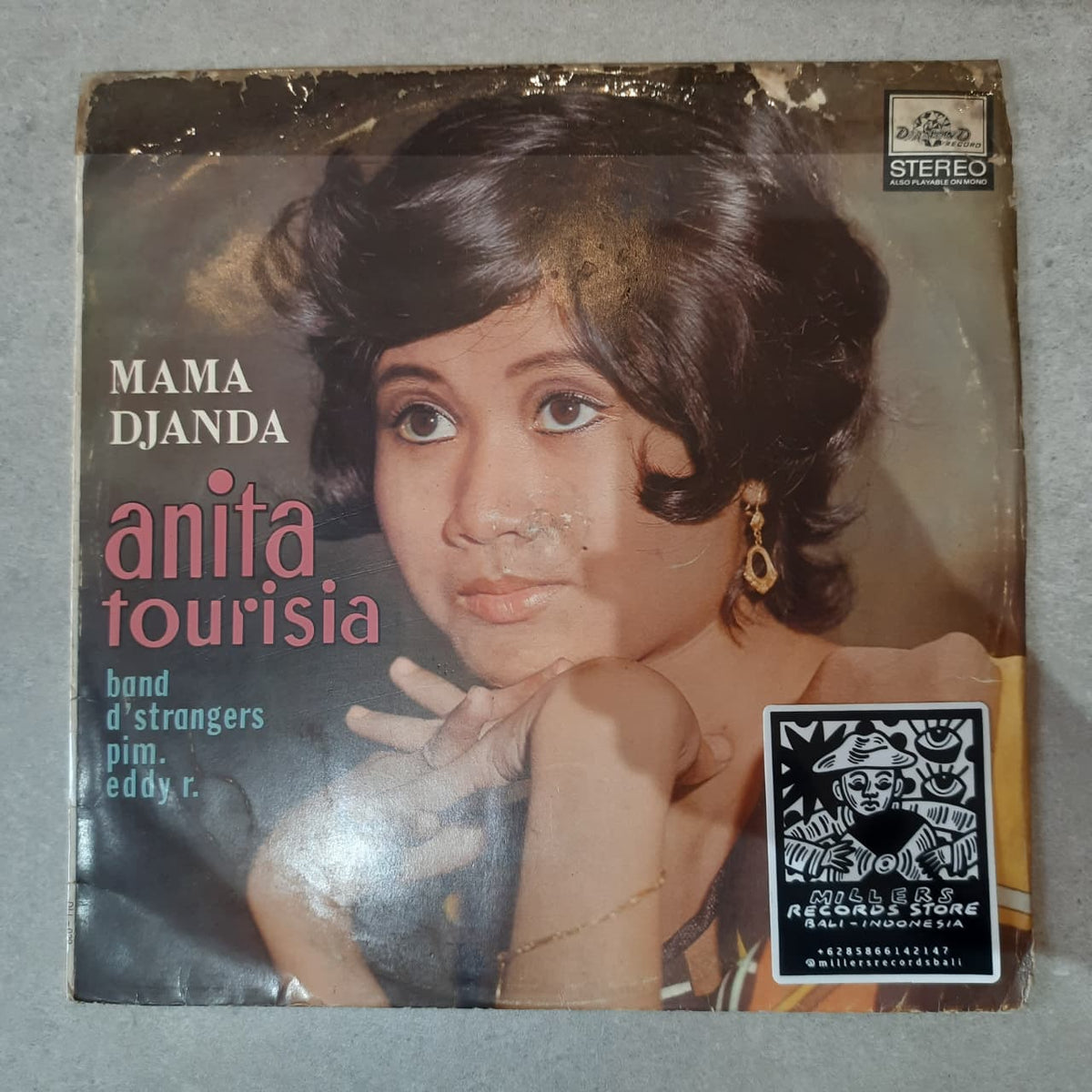Anita Tourisia, D'Strangers – Mama Djanda (VINYL / USED)
