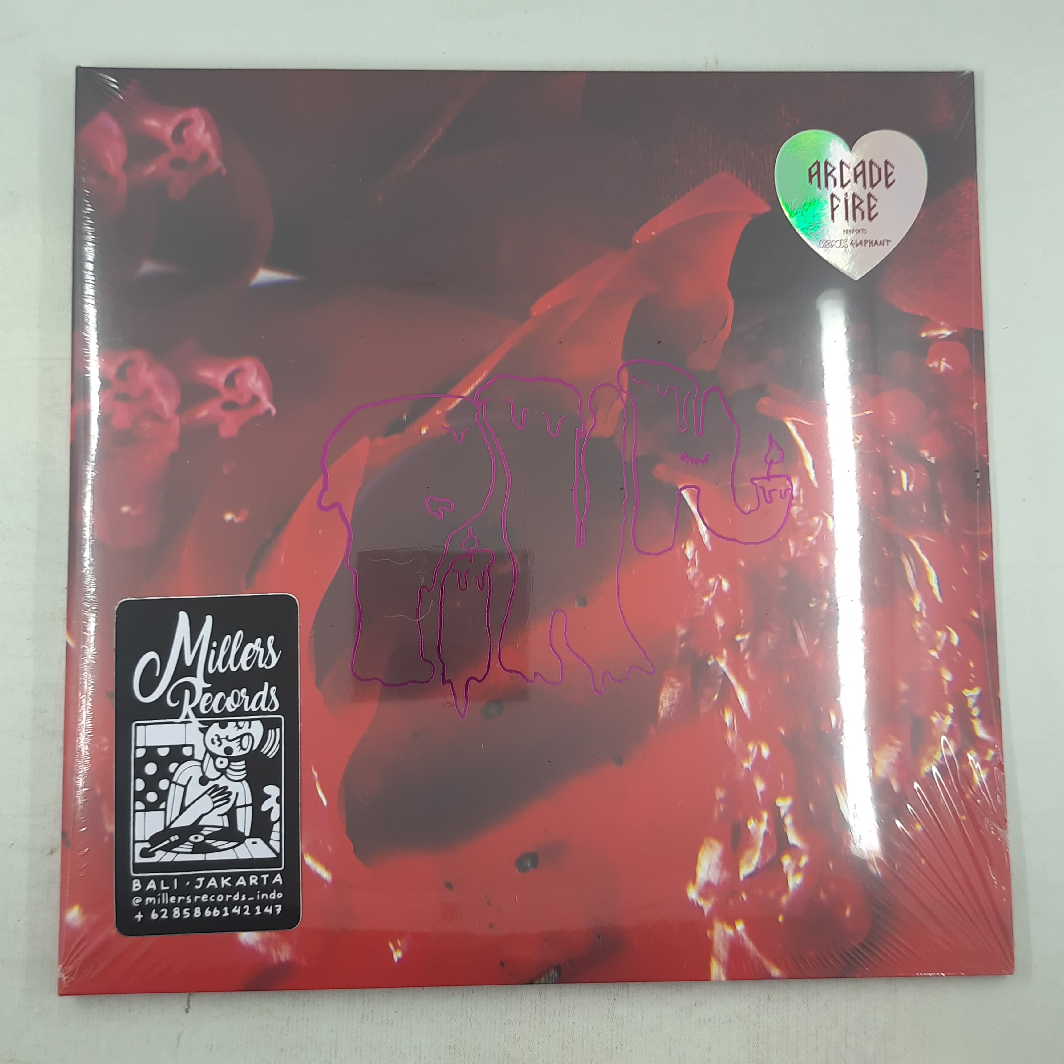 Arcade Fire – Pink Elephant (Red Translucent) (VINYL / NEW SEALED)