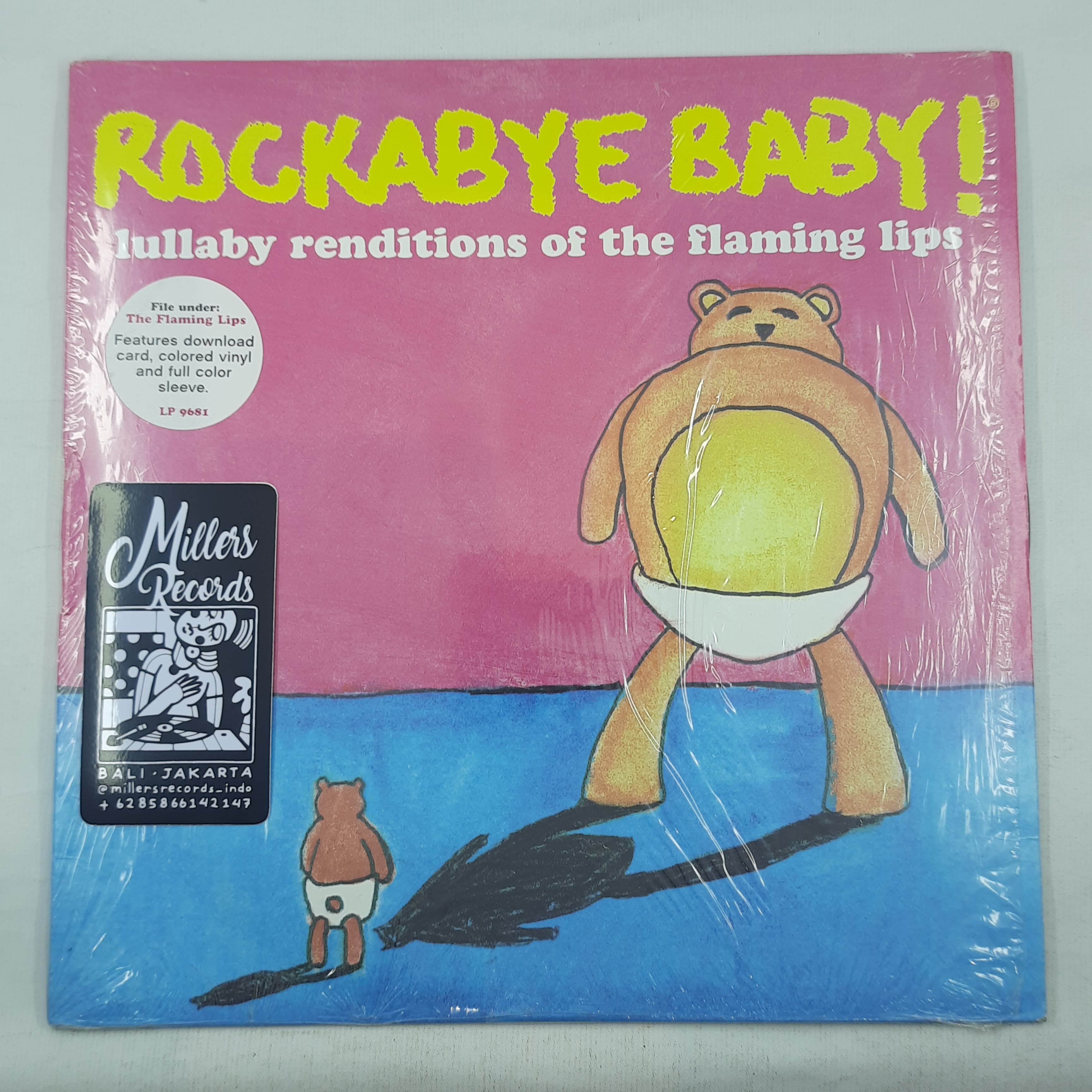 Steven Charles Boone – Rockabye Baby! Lullaby Renditions Of The Flaming Lips (VINYL / USED)