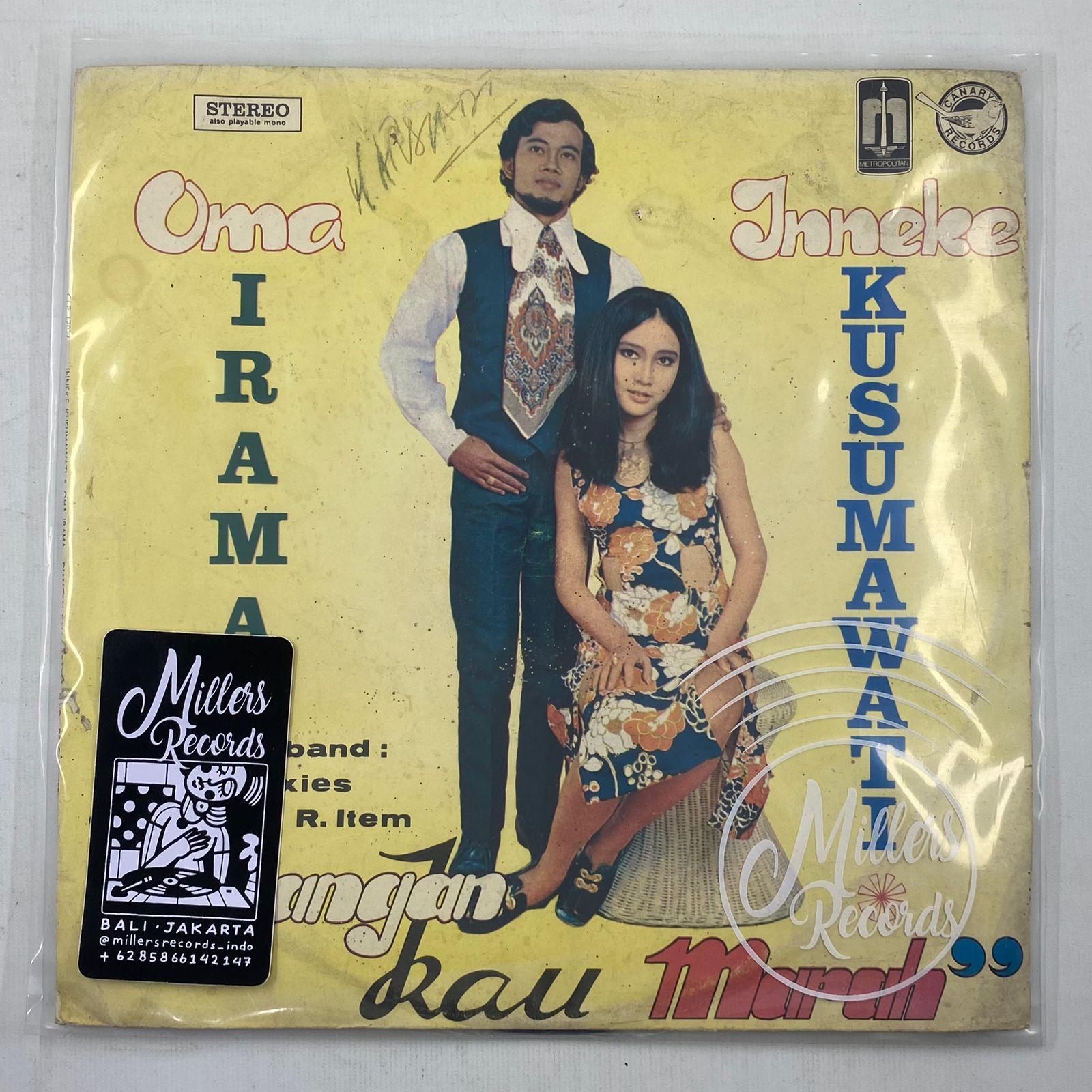 Oma Irama & Inneke Kusumawati ‎– Djangan Kau Marah (VINYL / USED)